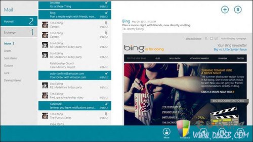 秒杀众邮箱 图文详解Win 8 Mail应用  