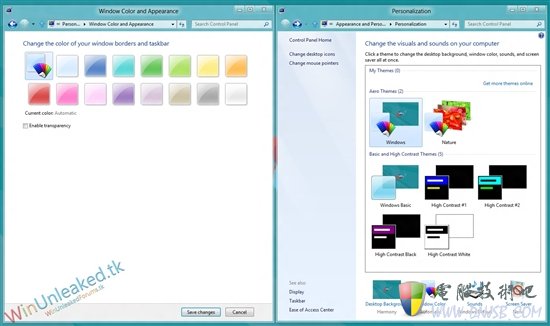 如何开启Windows 8新视觉主题Aero Lite