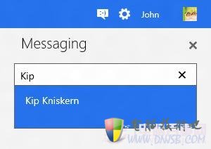 Windows 8 Messaging消息