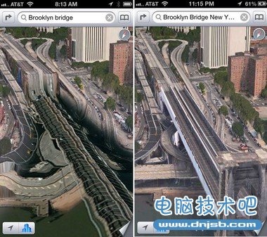 苹果已改进iOS6地图的3D Flyover功能 