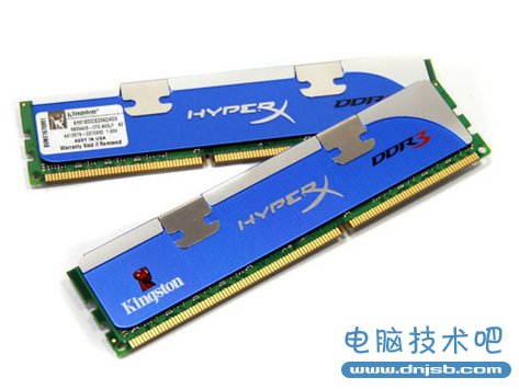 金士顿DDR3 1600 4G骇客神条套装(CL9)