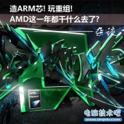 造ARM芯!玩重组!AMD这一年都干什么去了?