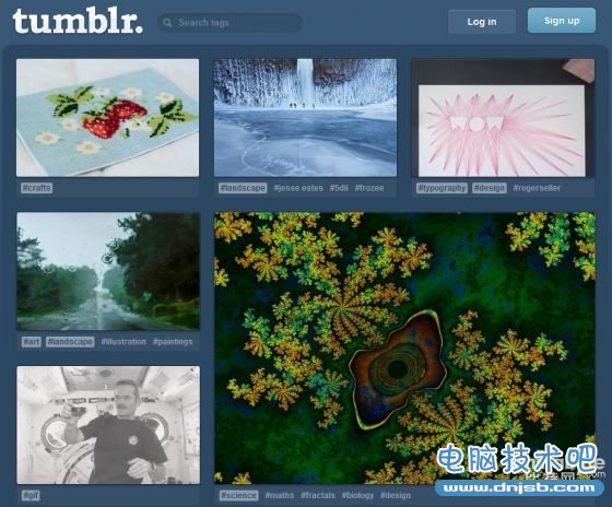 Tumblr一直定位为轻博客平台，以便更加贴近普通用户