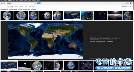 谷歌图片搜索改版后效果