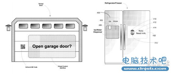 将来或许可以通过谷歌眼镜控制车库门和冰箱