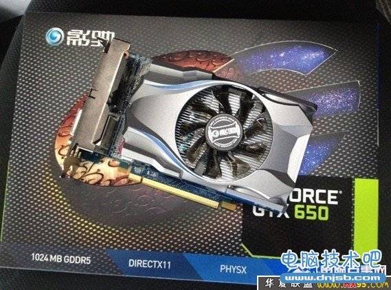 影驰GTX650黑将显卡