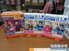 日本Windows8.1 Pro萌娘版开始限量发售