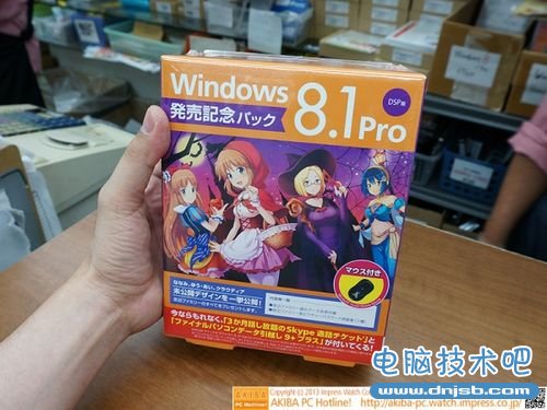 日本Windows8.1 Pro萌娘版开始限量发售