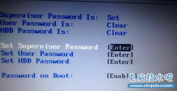 笔记本Bios密码忘记了的解决办法——DNJSB.COM 电脑技术吧