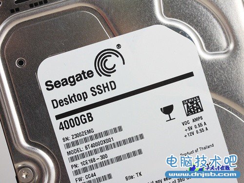 3.5吋终极混合硬盘 希捷4TB SSHD评测 