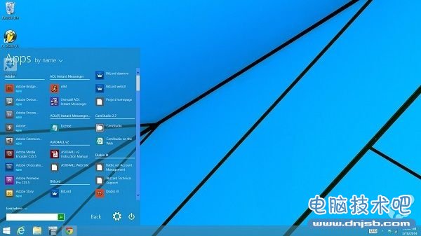 Windows 9概念设计：开始菜单回来了_DNJSB.COM提供