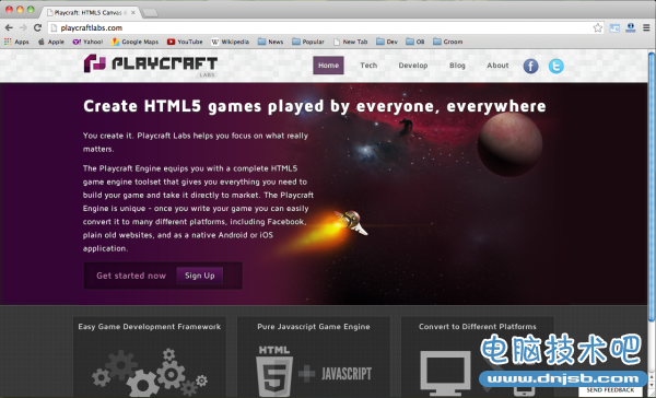 Best HTML5 and javascript game engine Library- playcraftlabs