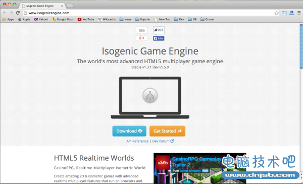 Best HTML5 and javascript game engine Library - isogenic-game-engine