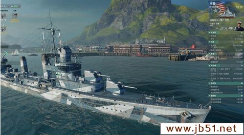战舰世界本森 美系8级驱逐舰本森攻略