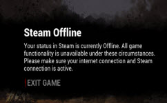 黎明杀机进不去游戏显示steam offline解决办法