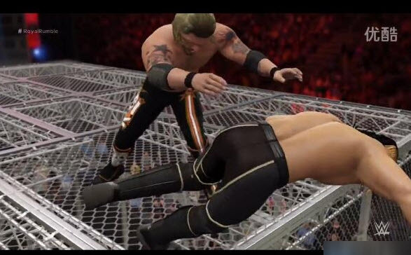 WWE 2K16如何将对手扔下铁笼   扔下铁笼的具体方法