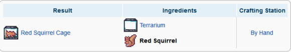 泰拉瑞亚1.3红松鼠位置 红色松鼠笼怎么制作