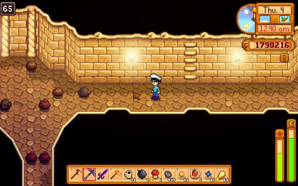 星露谷物语stardew valley挖铱矿技巧 挖矿简单小技巧分享