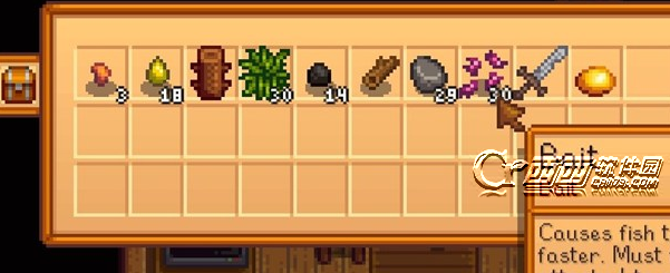 星露谷物语stardew valley鱼竿怎么升级 鱼饵怎么用