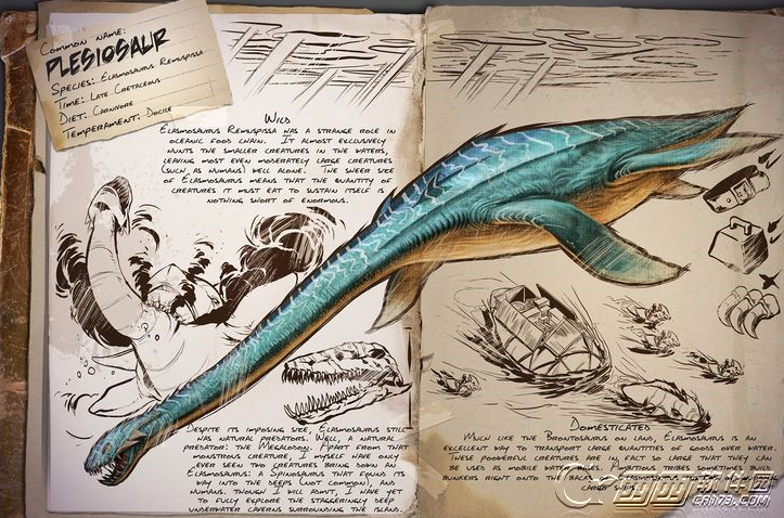 方舟:生存进化蛇颈龙怎么驯服 驯服方法介绍