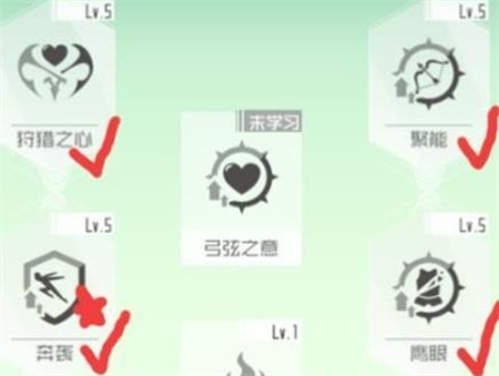 刀剑神域黑衣剑士王牌弓箭天赋加点属性详解