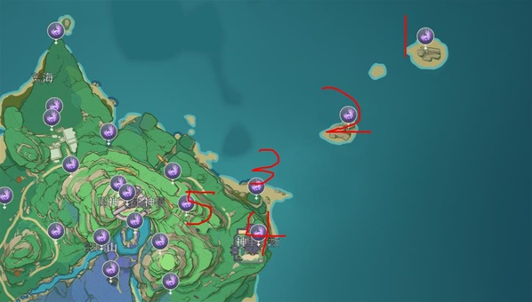 原神神里屋敷雷神瞳位置在哪