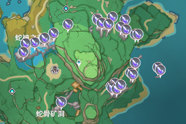 《原神》晶化骨髓分布采集地点介绍