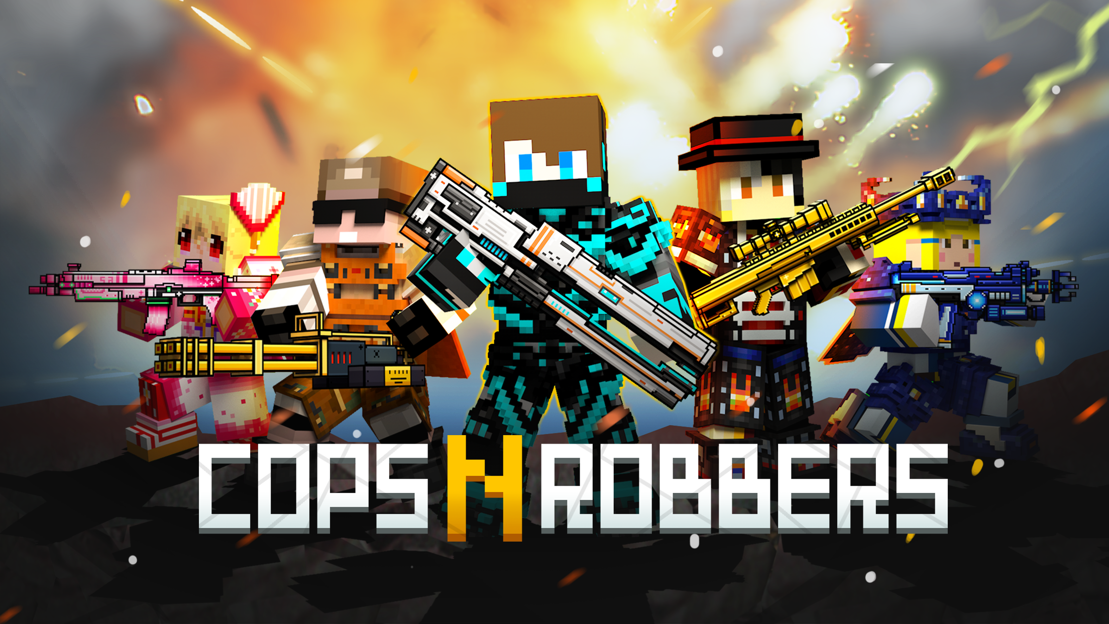 像素射击 - Cops N Robbers（测试版）