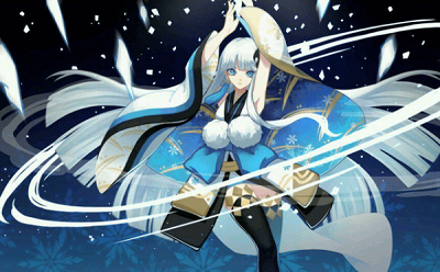 阴阳师sp雪女立绘 阴阳师sp雪女图